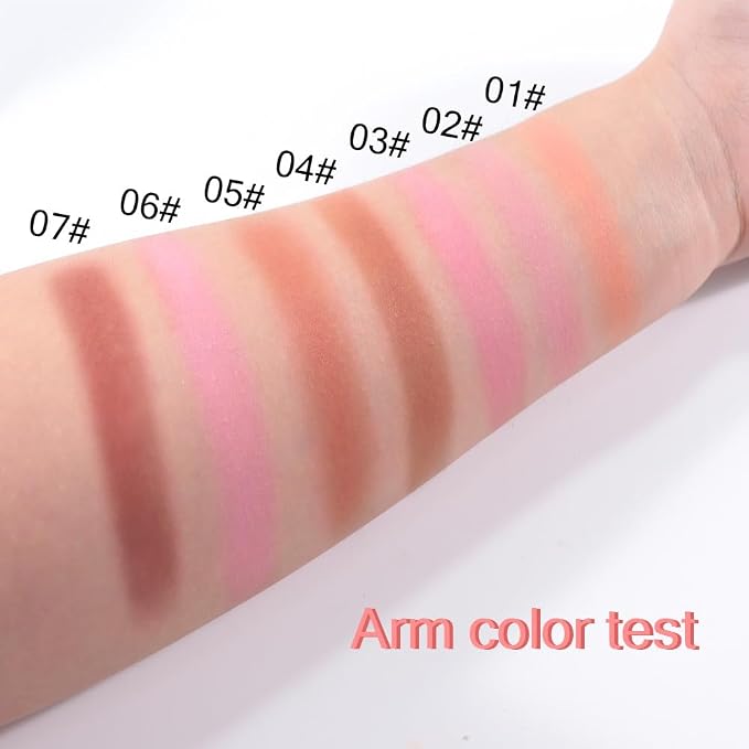 Powder Matte Blush Cheeks Face Makeup - Image 5