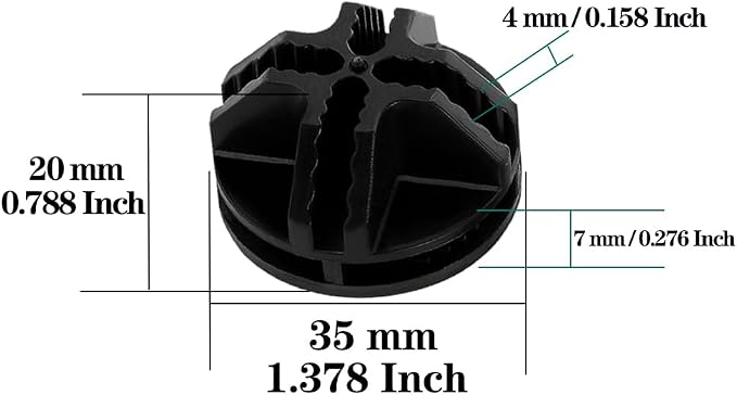 40Pcs Wire Cube Connectors Plastic Storage Cube Connectors, Wire Grid Cube - Image 2