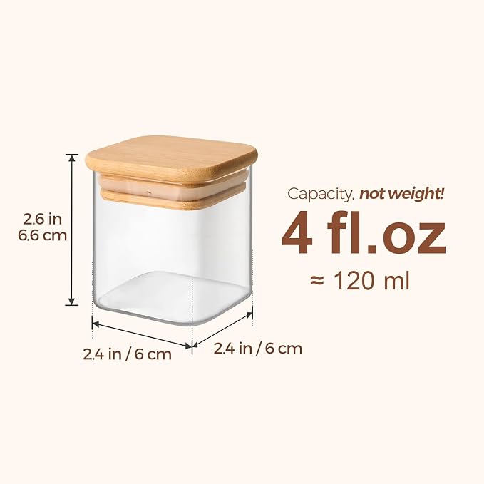 ComSaf 16Pcs Glass Spice Jars - Image 3