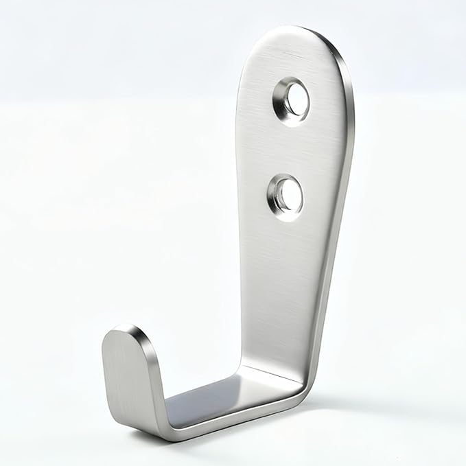 8 Pcs Stainless Steel Hooks for Hanging, Heavy Duty Hook, Wall Hooks Key Holder - Image 9