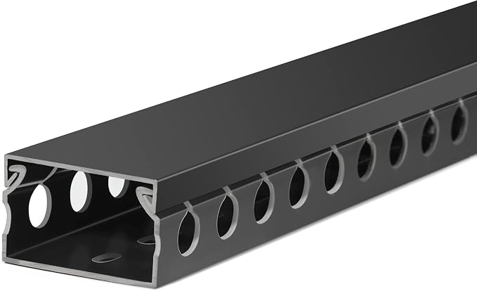 ZhiYo Cable Raceway 78in, Server Rack Cable Management Under Desk Cord Organizer by ZhiYo