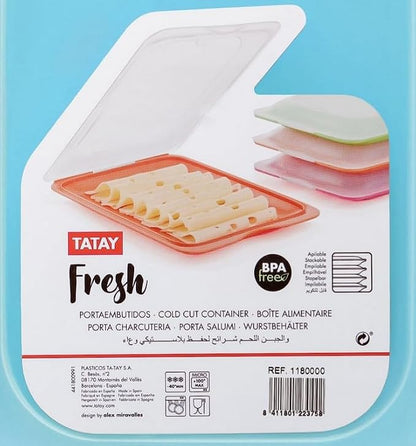 TATAY Cold Meat Containers for Fridge | Set of 3 Standard | Fridge Storage | - Image 4