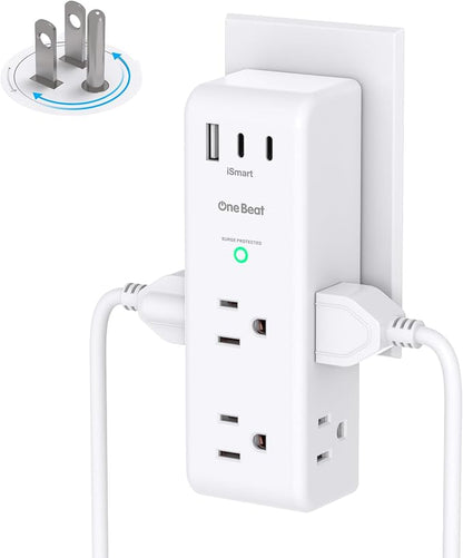 Surge Protector Outlet Extender by OneBeat