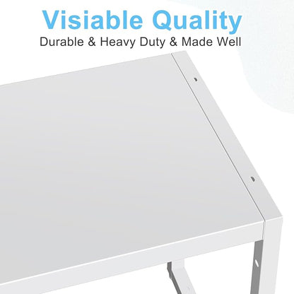 2 Pack Expandable Kitchen Storage Shelves, 110LBS Heavy Duty Metal Shelving - Image 9