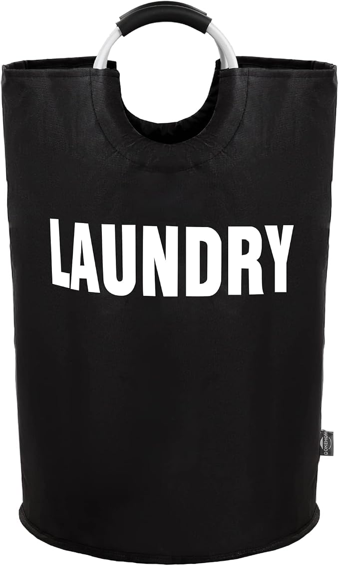 DOKEHOM 160L XX-Large Laundry Basket, Collapsible Laundry Bag, Foldable Laundry - Image 9