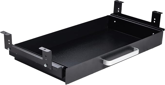 Under Desk Drawer Organizer 21" Black Upgraded by OSteedWares