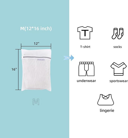 GOGOODA Mesh Laundry Bags for Delicates Durable Protective Wash Bags | Travel - Image 4