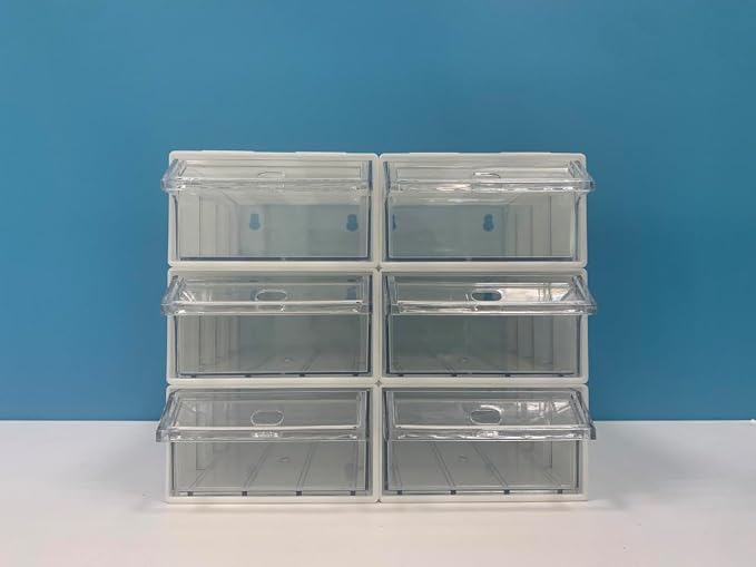 6 Pcs Drawer Stacking Storage Cabinet - Image 5