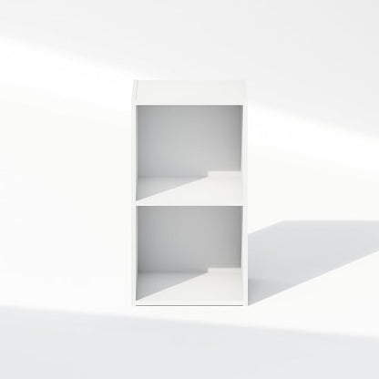 Furinno Reed Closet Organizers and Storage, 2-Tier Closet Organizer, Open Shelf - Image 4