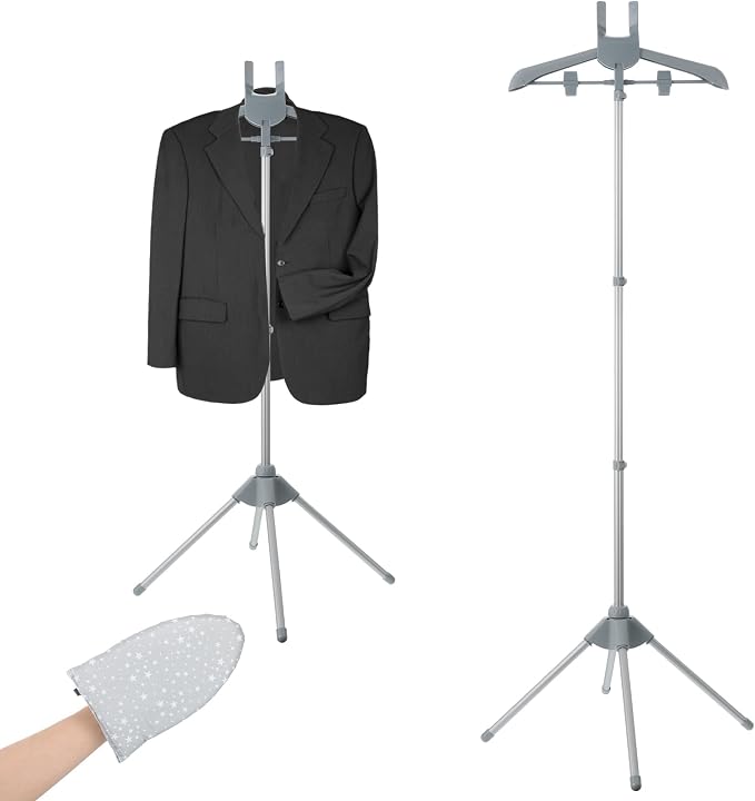 Garment Steamer Rack & Garment Ironing Glove by Sibosen