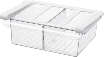 Pull-Out Fridge Drawer Organizer by Bronkeeper