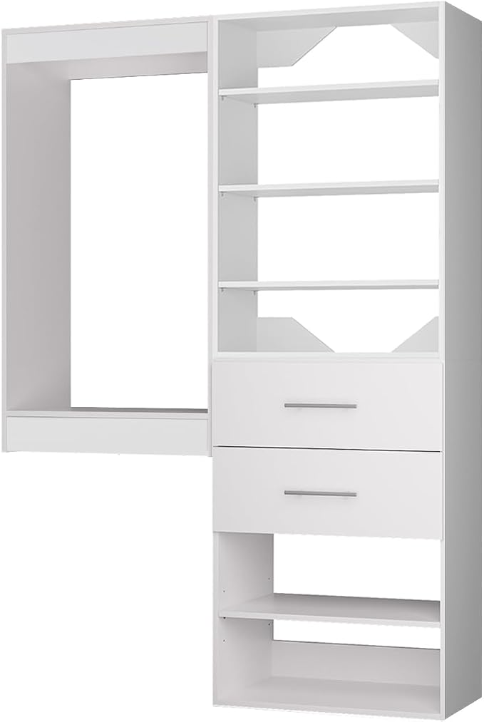 ROOMTEC Modular Closet System, Wooden Tower - Image 7
