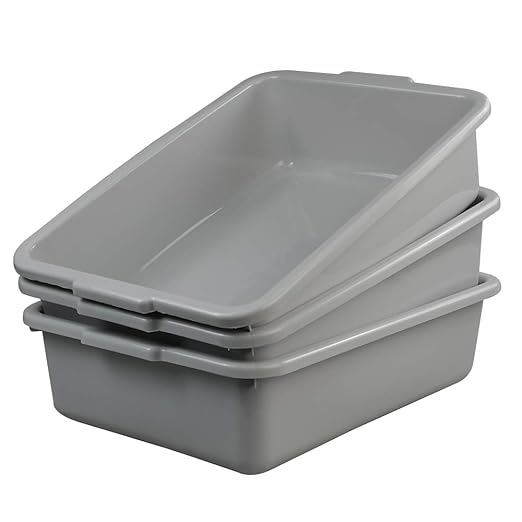 Ggbin Plastic Dish Tubs, Commercial Bus Tote Box, Food Grade, Food Service Bus - Image 6
