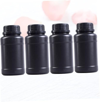 Alipis 4pcs Black Hdpe Plastic Bottles - Image 9