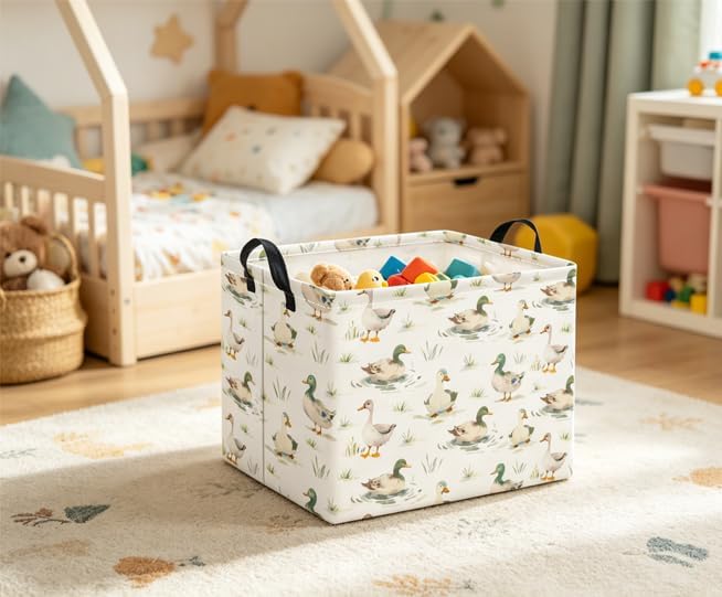 Rectangular Baby Kids Storage Basket - Image 5