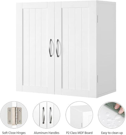 Yaheetech Wall Mounted Bathroom Storage Cabinet - Image 4