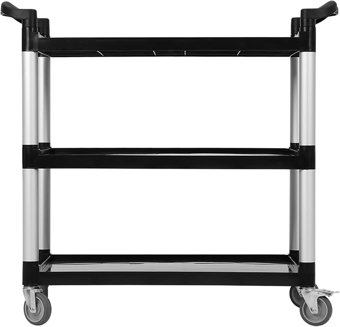 3-Tier Plastic Service Utility Cart - Image 7