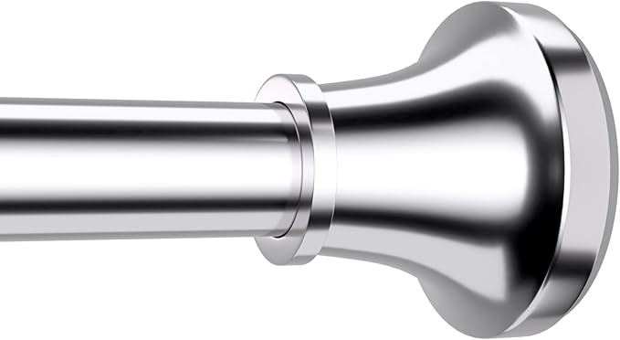 Adjustable Shower Curtain Rod 31-104 Inch, Never Rust Stainless Steel Silver by STARLATTA