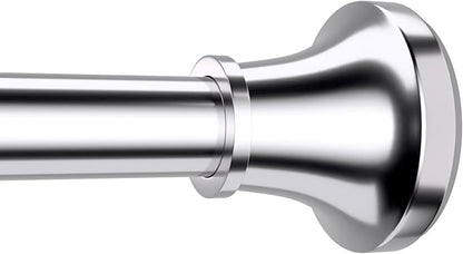 Adjustable Shower Curtain Rod 31-104 Inch, Never Rust Stainless Steel Silver by STARLATTA