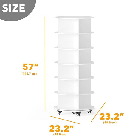 SpaceAid Spinning Shoe Rack - Image 5