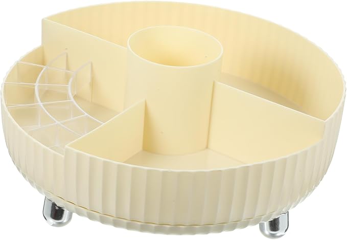 Capacity Rotating Skincare Organizer by CONGARTENO
