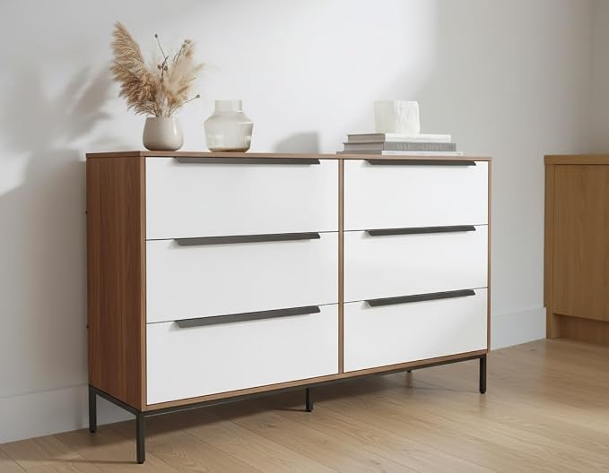 tinge Lira Premium Fabric Dresser - Image 2