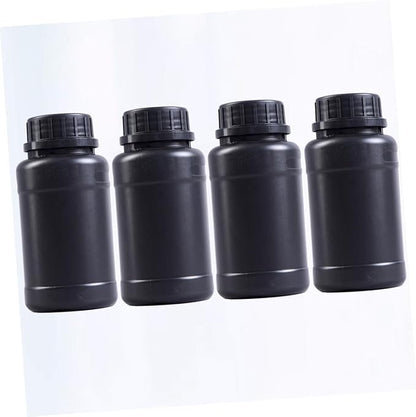 Alipis 4pcs Black Hdpe Plastic Bottles - Image 3