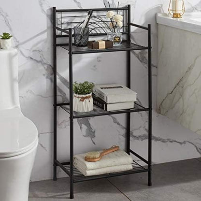 LEEDA 3-Tier Freestanding Multipurpose Storage Shelves Heavy Duty Metal - Image 2
