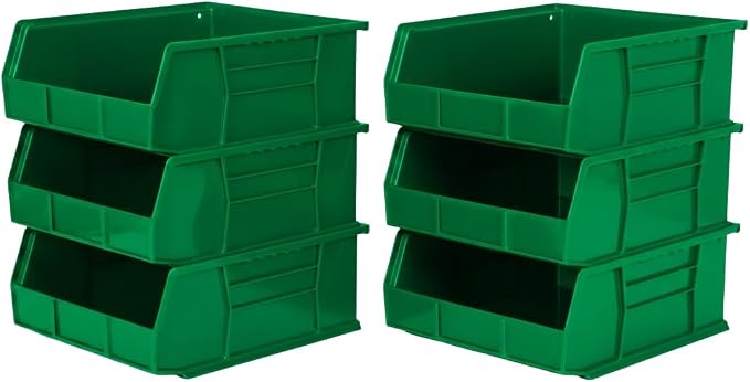 HE HUDSON EXCHANGE 11" x 11" x 5" Plastic Stackable Storage Bin by HudsonExchange