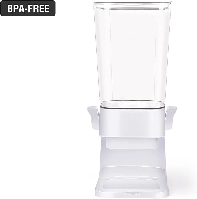 Cereal Dispenser Countertop 2 Pack 5.5 Qt Large Cereal Storage Container Holder - Image 7