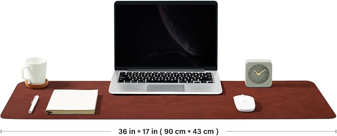 Distressed Leather Desk Mat - Image 2