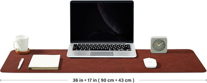 Distressed Leather Desk Mat - Image 2