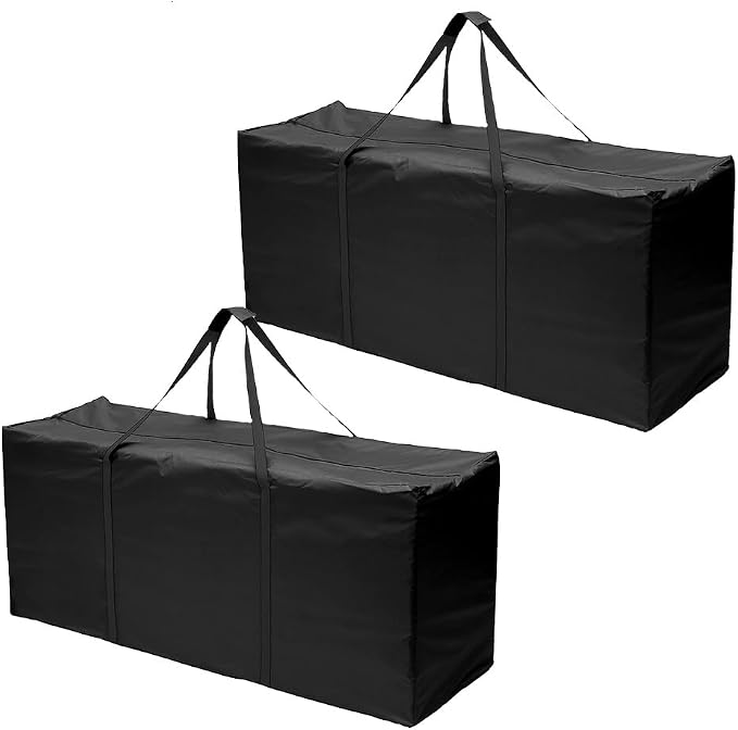 2 Pack Patio Furniture Storage Bag Extra Large Protective Cushion Cover by Unknown