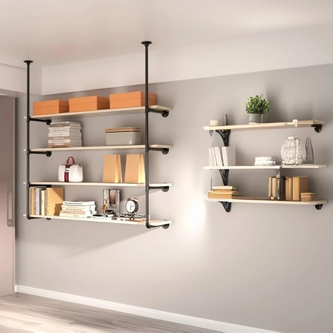 Industrial Pipe Shelving System - Image 5