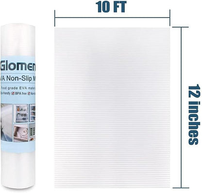 Glomen Shelf Liner, Non-Slip Cabinet Liner, Washable Oil-Proof - Image 7