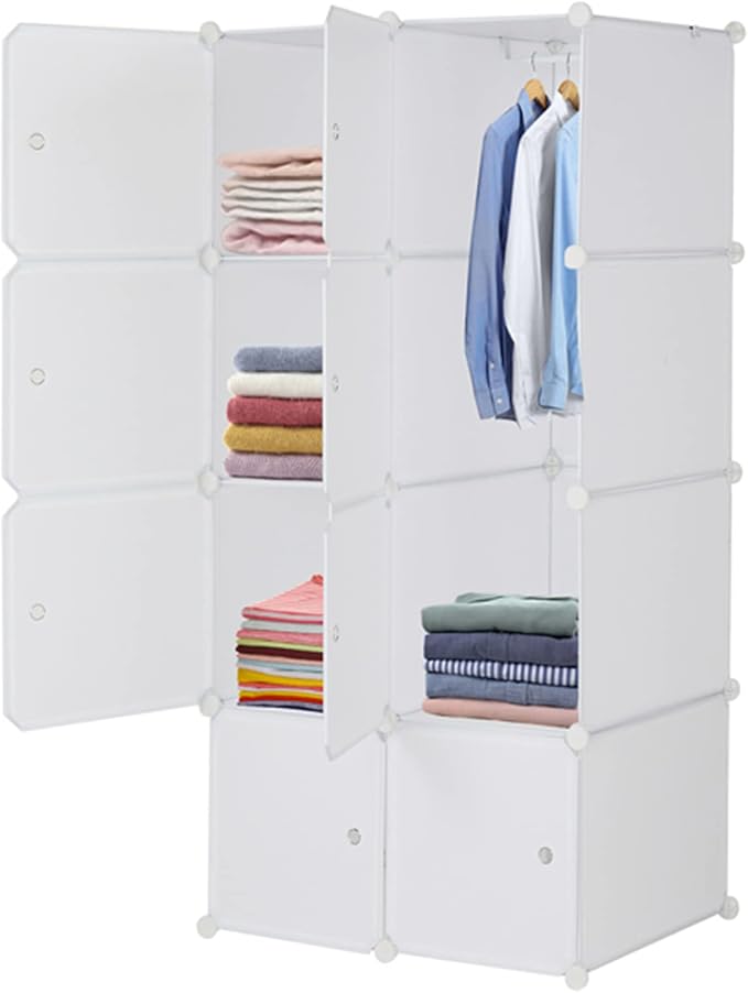 8 Cubes Storage Organizer, Closet Organizers Storage Shelf - Image 3