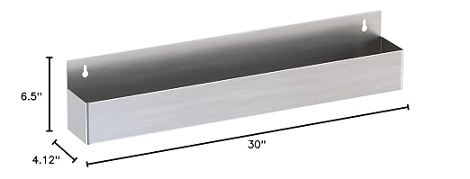 Stainless Steel Single Tier Speed Rail, Liquor Rack, Speed Rack, Bottle Holder - Image 4