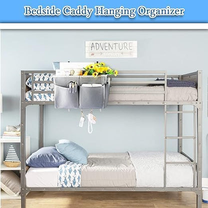 Bedside Storage Organizer 5 Pockets - Image 3