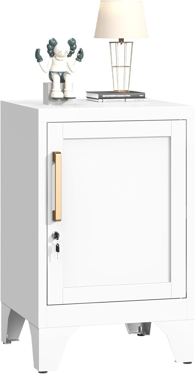 23.6" H Metal Locker Storage Cabinet, Small Locker by MetalCabinet