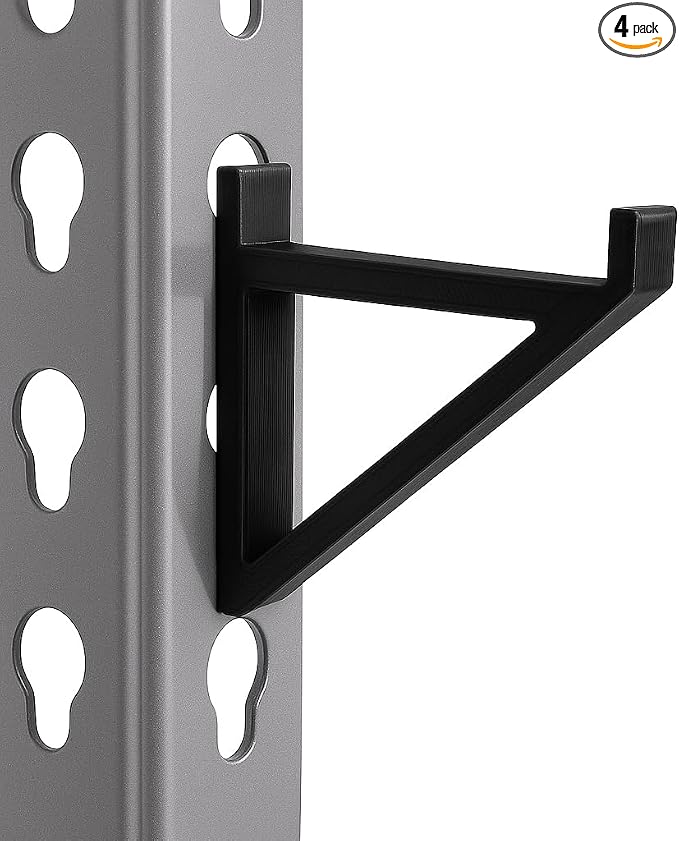 Garage Storage Utility Hooks – Keyhole Shelving Hook Fits Standard Boltless by Unknown