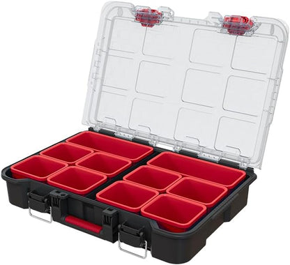 Keter Stack N' Roll Tool Organizer, Portable Small Parts Organizer - Image 3