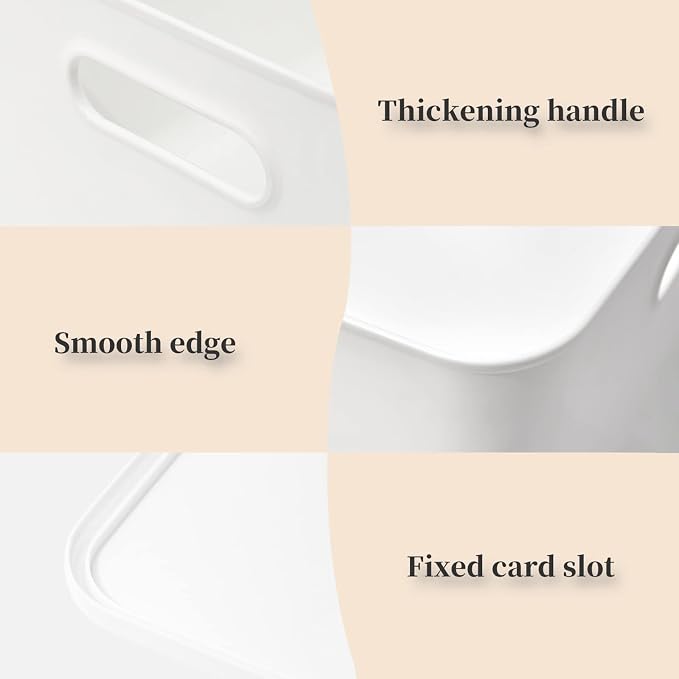Plastic Storage Baskets Bins Boxes - Image 7