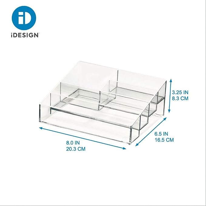 iDesign The Sarah Tanno Collection Plastic Cosmetics and Nail Polish Organizer - Image 7