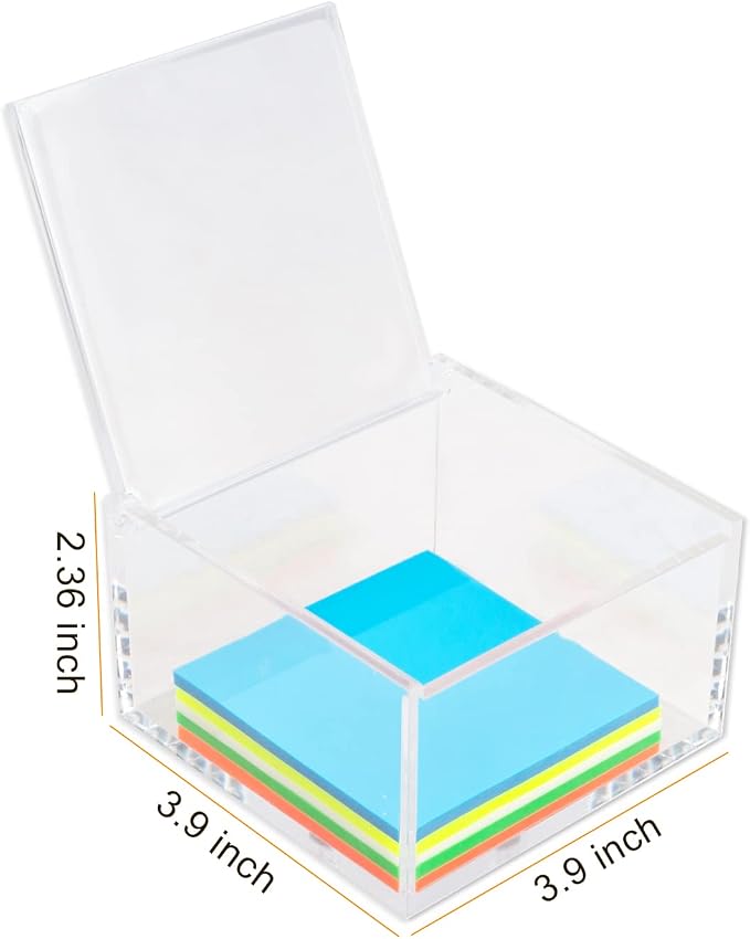 2 Pack Clear Acrylic Organizer - Image 2