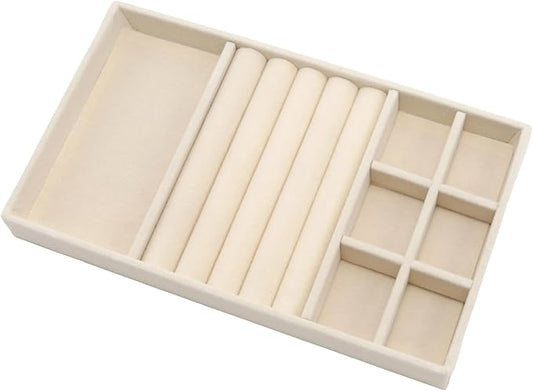Velvet Jewelry Organizer Tray by Unknown