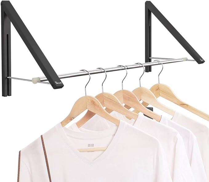 Retractable Clothes Rack by Anjuer