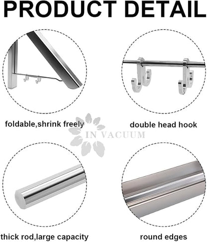 IN VACUUM Drying Racks for Laundry Foldable, Retractable Clothes Folding Indoor - Image 5