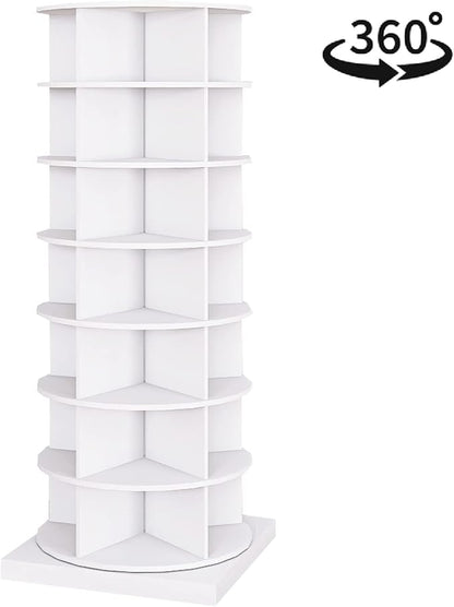 Rotating Shoe Rack Tower, 7-Tier Spinning Shoe Rack, Free Standing 360° - Image 4
