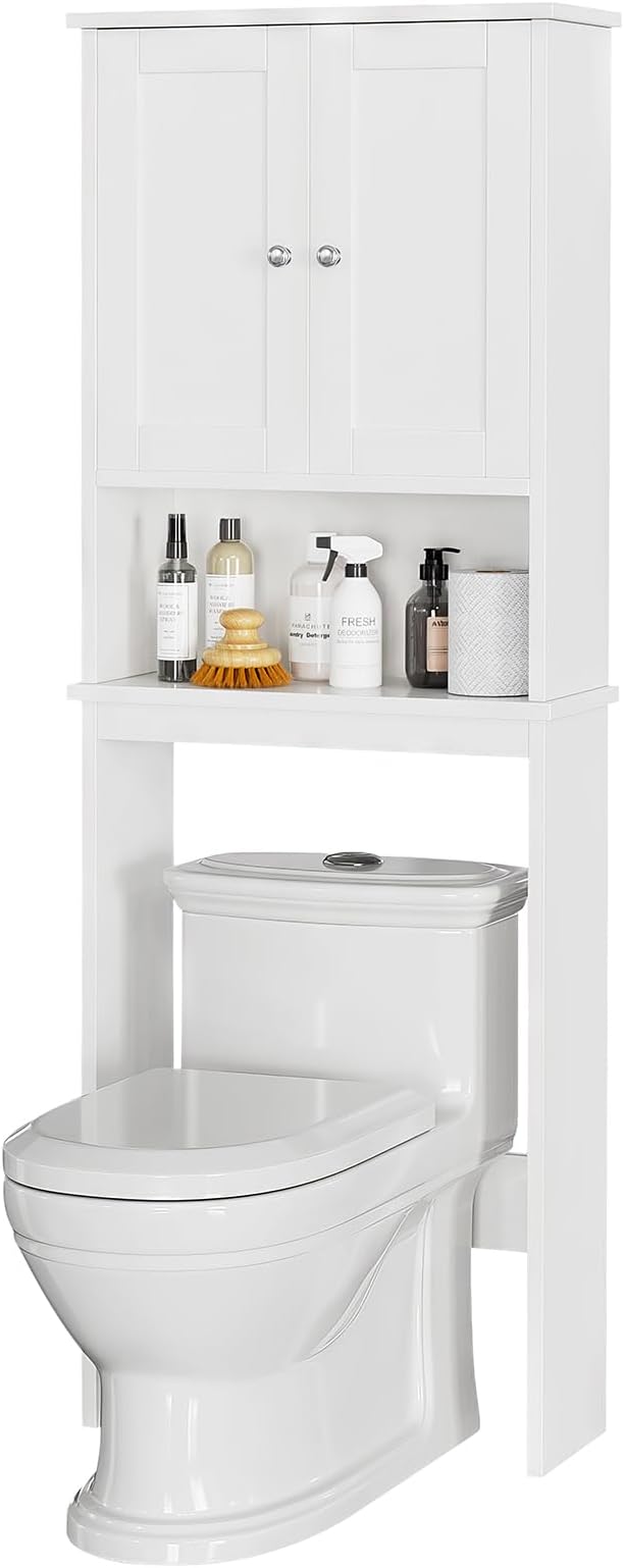 Over the Toilet Storage Cabinet, Bathroom Storage Organizer Over Toilet - Image 7