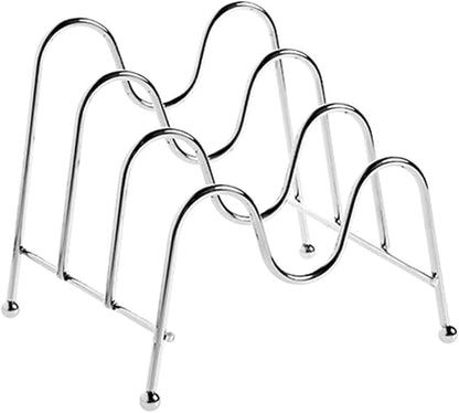 Uonlytech Multipurpose Silver Kitchen Pot Lid Holder Rack by UONLYtech